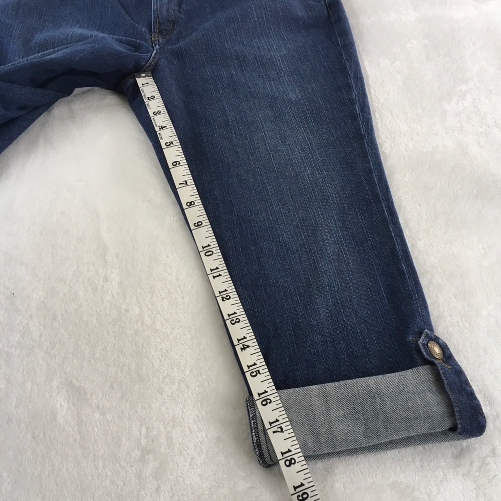 Lauren Jeans Ralph Lauren Capri Cuffed Size 8 - Picture 3 of 8